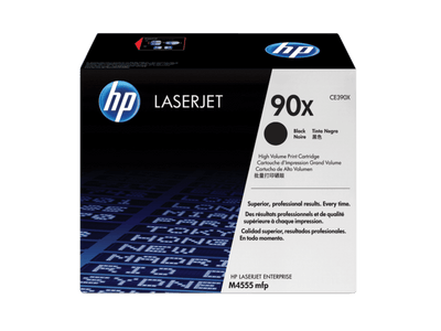 HP 90X High Yield Black Original LaserJet Toner Cartridge (CE390X)