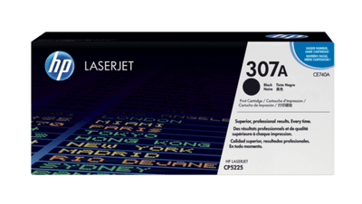 HP 307A Black Original LaserJet Toner Cartridge (CE740A)