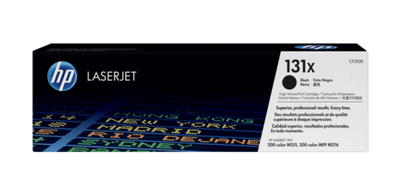 HP 131X High Yield Black Original LaserJet Toner Cartridge (CF210X)