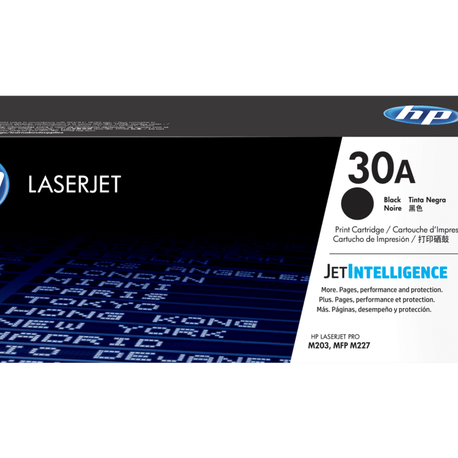 HP 30A Black Original LaserJet Toner Cartridge (CF230A)