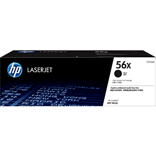 HP 56X High Yield Black Original LaserJet Toner Cartridge (CF256X)