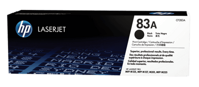 HP 83A Black Original LaserJet Toner Cartridge (CF283A)