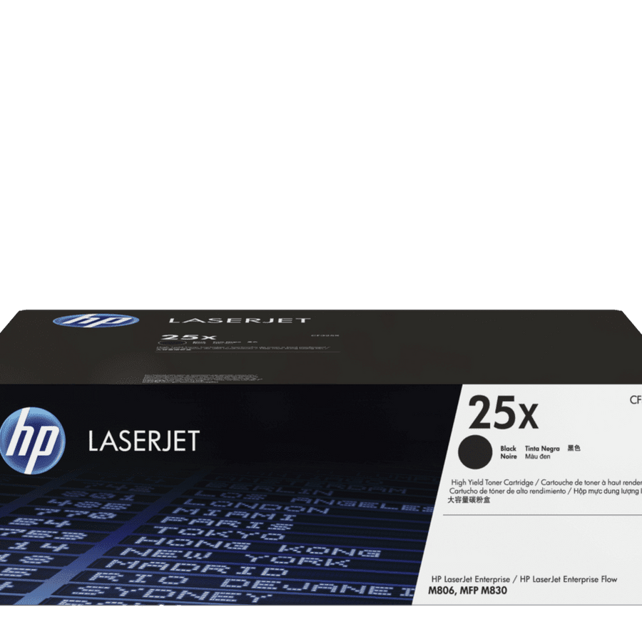 HP 25X High Yield Black Original LaserJet Toner Cartridge (CF325X)