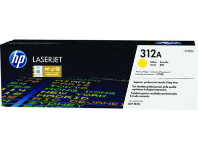 HP 312A Yellow Original LaserJet Toner Cartridge (CF382A)