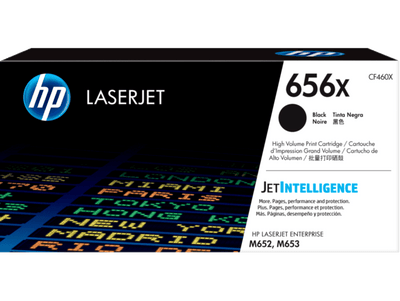 HP 656X High Yield Black Original LaserJet Toner Cartridge (CF460X)