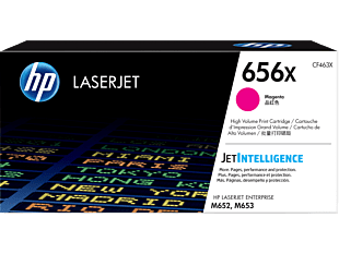 HP 656X High Yield Magenta Original LaserJet Toner Cartridge (CF463X)