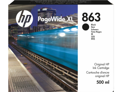 HP 863 500-ml Black PageWide XL Ink Cartridge (F9K41A)
