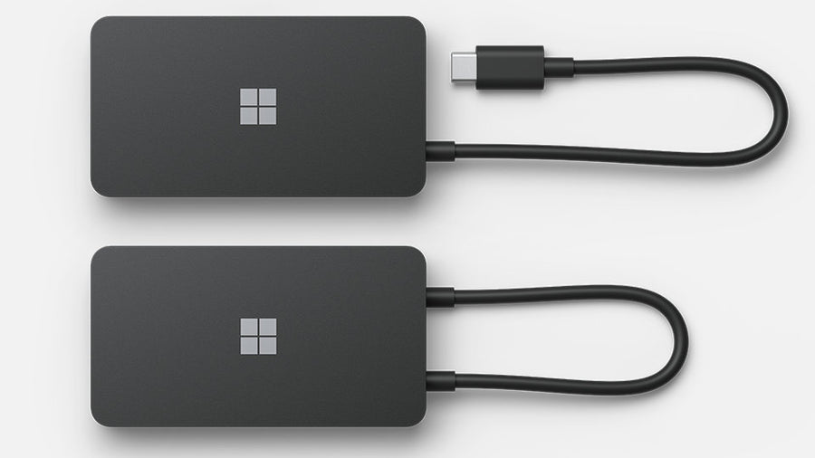 Microsoft Surface USB-C Travel Hub Black | 161-00010