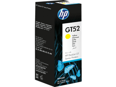 HP GT52 Yellow Original Ink Bottle (M0H56AE)