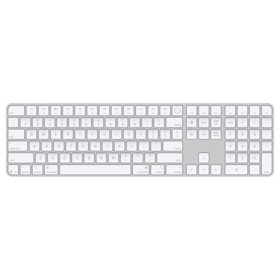 Apple Magic Keyboard With Touch Id With Numeric Keypad White