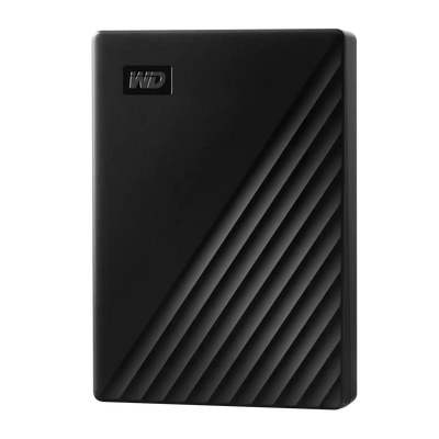 Western Digital | My Passport Portable | 5TB HDD | WDBPKJ0050BBK-WESN | USB 3.2 Gen 1 | Black