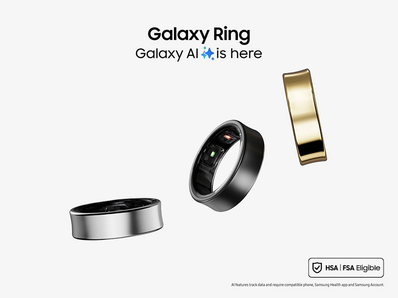 Samsung Galaxyring (Size 7), Titaniumsilver | SM-Q507NZSAMEA