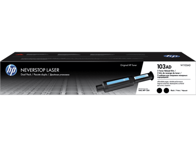 HP 103AD Neverstop Toner Reload Kit 2-Pack (W1103AD)