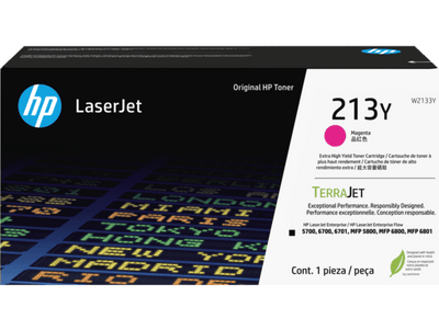 HP 213Y Mgn Original LaserJet Toner Crtg (W2133Y)