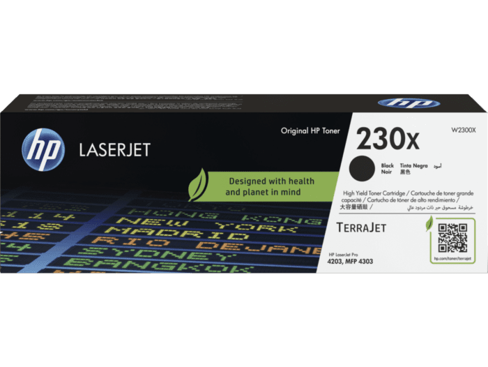 HP 230X Black Original LaserJet Toner Cartridge (W2300X)