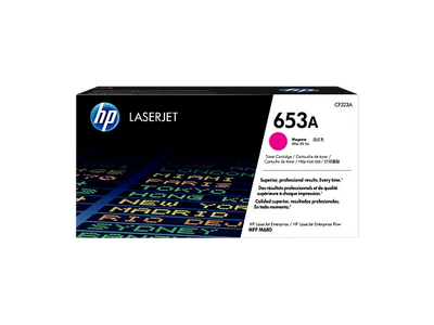 HP 653A Magenta Original LaserJet Toner Cartridge (CF323A)