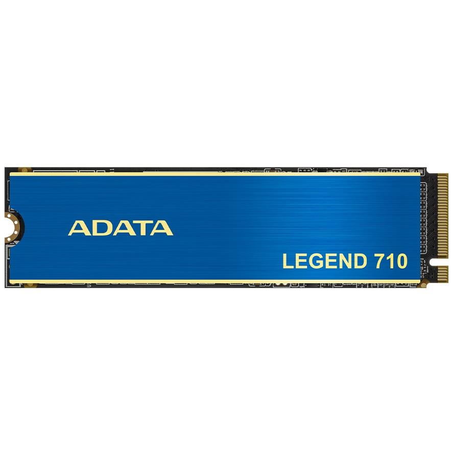 ADATA LEGEND 710 SSD | ALEG-710-512GCS | 512GB PCIe Gen3 x4 M.2 2280 NVMe | Read Up to 2,400 MB/s | Write Up to 1,800 MB/s | Heat Sink Included | 3-Year Warranty