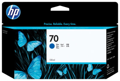 HP 70 130-ml Blue DesignJet Ink Cartridge (C9458A)