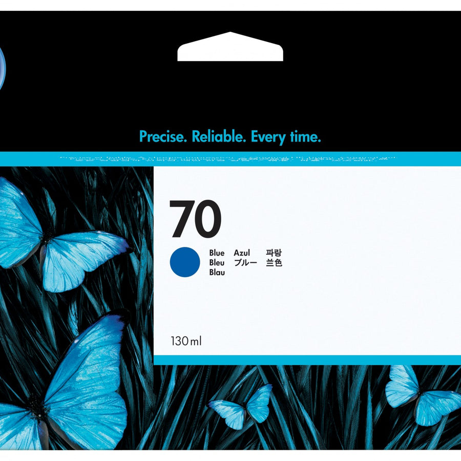 HP 70 130-ml Blue DesignJet Ink Cartridge (C9458A)