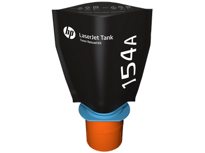 HP 154A Black Original LaserJet Tank Toner Reload Kit (W1540A)