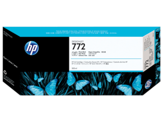 HP 772 300-ml Photo Black DesignJet Ink Cartridge (CN633A)