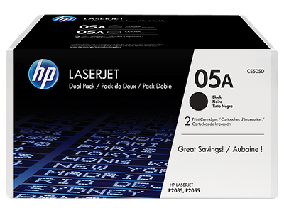 HP HP 05A 2-pack Black Original Laserjet To