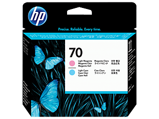 HP 70 Light Magenta and Light Cyan DesignJet Printhead (C9405A)