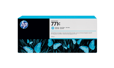 HP 771C 775-ml Light Cyan DesignJet Ink Cartridge (B6Y12A)