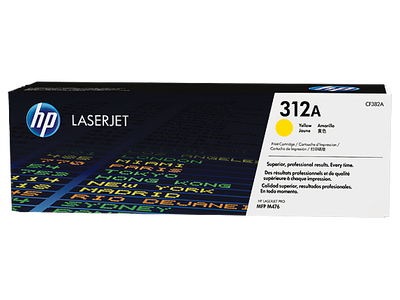 HP HP 312A Yellow Laserjet Toner Cartridge