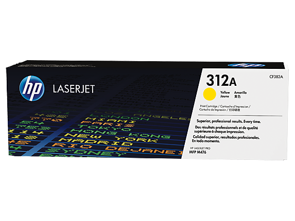 HP 312A Yellow Laserjet Toner Cartridge | CF382A | Warranty included