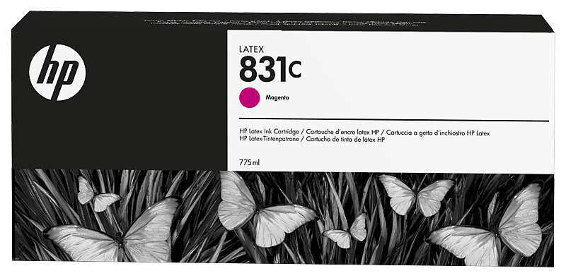 HP 831C 775-ML Magenta Latex Ink Crtdge | CZ696A | Warranty included