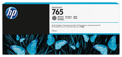 HP 765 775-ml Dark Gray DesignJet Ink Cartridge (F9J54A)