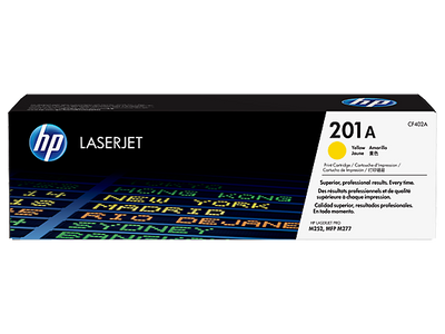 HP 201A Yellow Original LaserJet Toner Cartridge (CF402A)