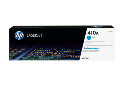 HP 410A Cyan Original LaserJet Toner Cartridge (CF411A)
