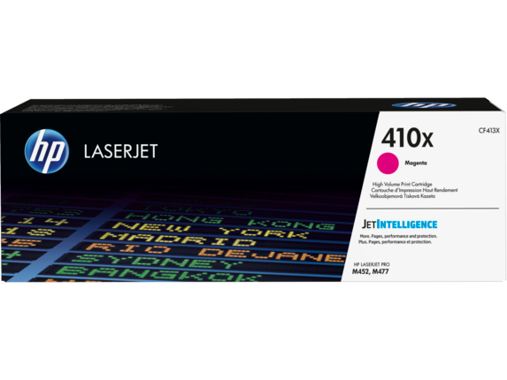 HP 410X Highyld Mgnta Orgnl Ljtnrcrtrdg | CF413X | Warranty included