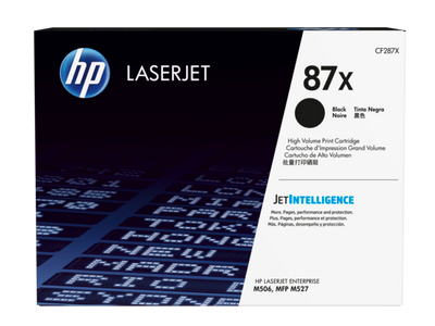 HP 87X Highyld Blk Orgnl Ljtnrcrtrdg | CF287X | Warranty included