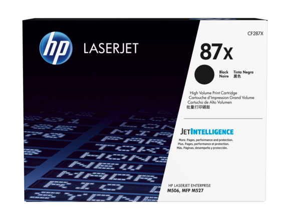 HP 87X Highyld Blk Orgnl Ljtnrcrtrdg | CF287X | Warranty included