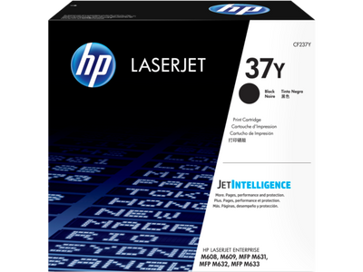 HP 37Y Extra High Yield Black Original LaserJet Toner Cartridge (CF237Y)