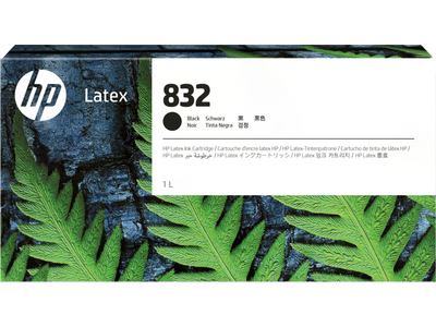 HP 832 1L Black Latex Ink Cartridge | 4UV75A | Warranty included