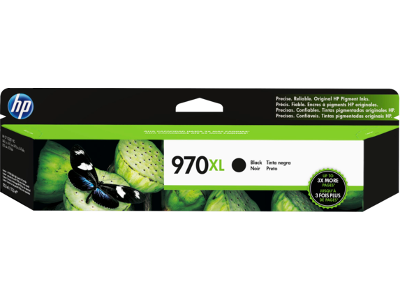 HP 970XL Black Ink Cartridge | CN625AE | Warranty included