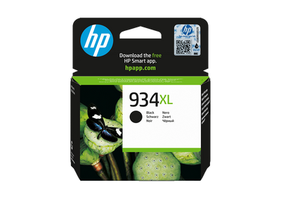 HP 934XL High Yield Black Original Ink Cartridge (C2P23AE)