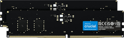 Crucial Kit (2x8GB) DDR5-5600 UDIMM CL46 (16Gbit) | 16GB | CT2K8G56C46U5