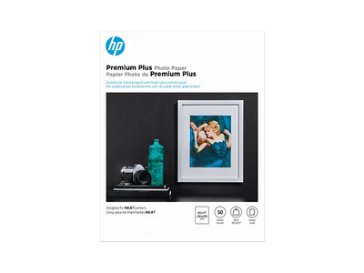 HP Premium Plus Glossy Photo Paper-20 sht/A4/210 x 297 mm (CR672A)