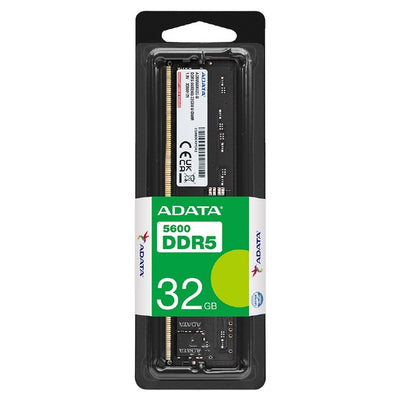 ADATA DDR5 SO-DIMM 5600MHz 46-SINGLE TRAY NON HEAT SINK PREMIER BLACK | 32GB | AD5S560032G-S