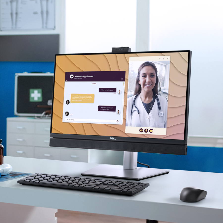 Dell OptiPlex Pro 24 All-in-One (QC24250) | Intel Core Ultra 7 265 | 16GB DDR5 RAM | 512GB SSD | Integrated Graphics | Windows 11 Pro | SKU: BTO155_QC24250_EMEA | 1-Year Dell ProSupport UAE