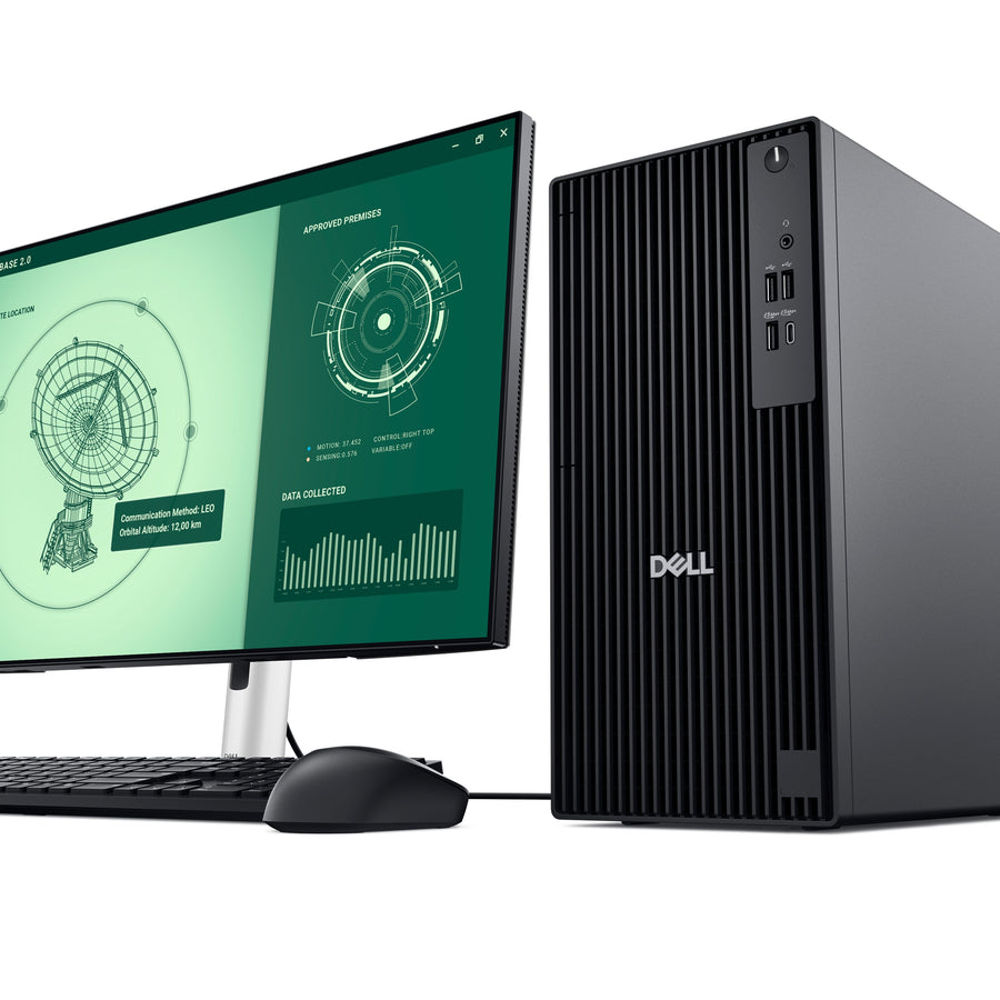 Dell Pro Tower (QCT1250) | Intel Core i3-14100 | 8GB RAM | 512GB SSD | Intel UHD Graphics | Ubuntu Linux | SKU: BTO003_QCT1250_EMEA_UBU | 1-Year Dell ProSupport UAE