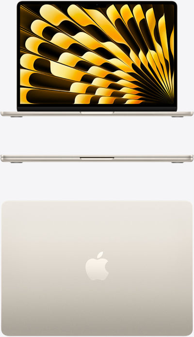 Apple MacBook Air 15-inch | Apple M3 | 24GB Unified Memory | 512GB SSD | 10-Core GPU | 15.3-inch Liquid Retina Display | 8-Core CPU | Midnight | MagSafe 3 | macOS Sequoia | 1-Year Apple Warranty