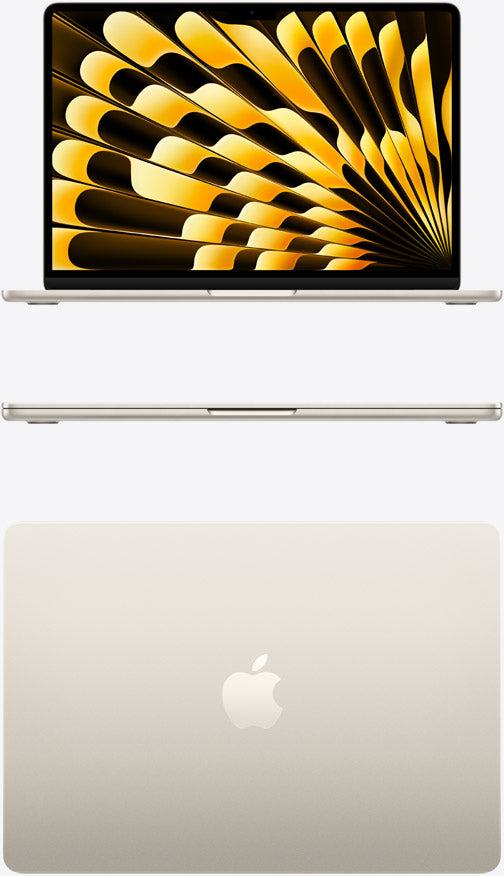 Apple MacBook Air 15-inch | Apple M3 | 24GB Unified Memory | 512GB SSD | 10-Core GPU | 15.3-inch Liquid Retina Display | 8-Core CPU | Midnight | MagSafe 3 | macOS Sequoia | 1-Year Apple Warranty