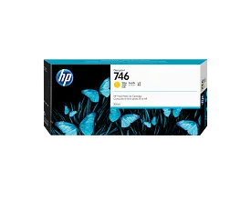 HP 746 300-ml Yellow DesignJet Ink Cartridge (P2V79A)