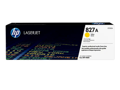 HP 827A Yellow Original LaserJet Toner Cartridge (CF302A)